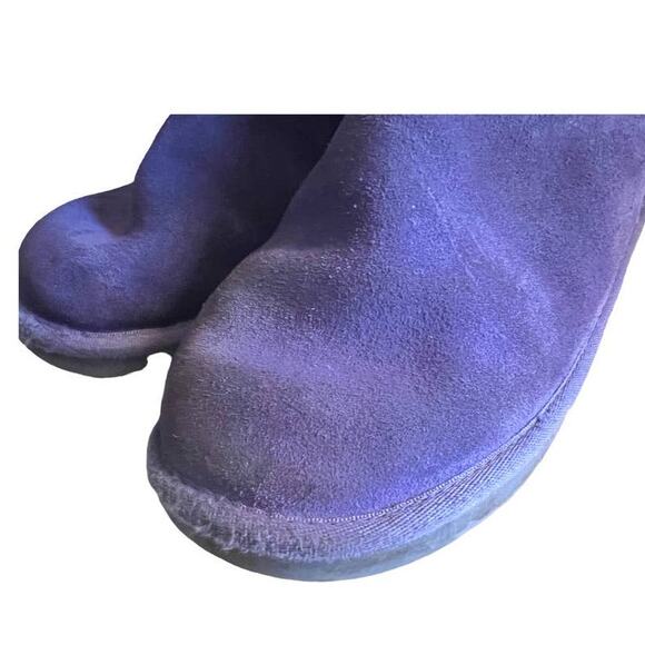 Koolaburra by UGG Victoria Short Boots Shearling 1019372 Size 5 Purple - Picture 3 of 10